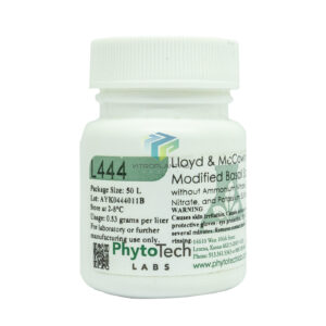 Lloyd y McCown Woody Plant Modified Basal Salt Mixture 50L